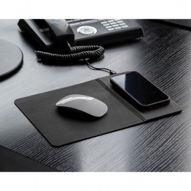 Logo trade promotional items picture of: Mousepad with Wireless Charging ROTHERHAM