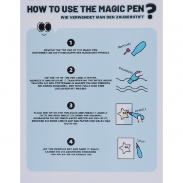 Logo trade promotional item photo of: Watercoloring Book ANGERS