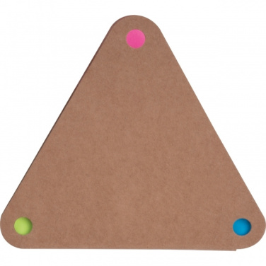 Logo trade promotional giveaways image of: Sticky Note Booklet BOSTON