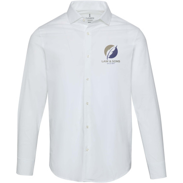 Logo trade promotional gifts image of: Carnelian poplin men's shirt