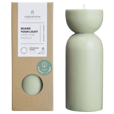 Logo trade promotional products image of: Originalhome organic candle - medium