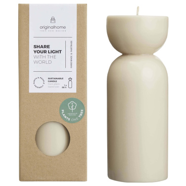 Logo trade promotional giveaway photo of: Originalhome organic candle - medium