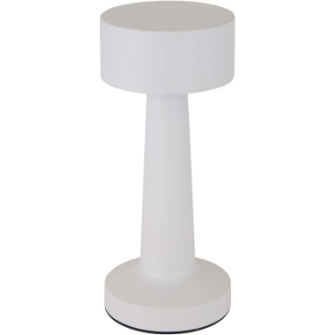 Logotrade promotional merchandise image of: Aludra rechargeable dimmable table lamp with 3 light modes