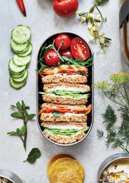 Logotrade corporate gift picture of: Black+Blum Stainless Steel Double Bento Box