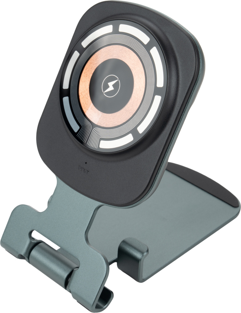 Logotrade corporate gift picture of: Phone holder with wireless charger