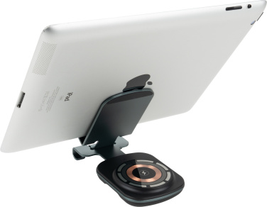 Logo trade promotional gifts picture of: Phone holder with wireless charger