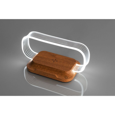 Logotrade business gift image of: Phone stand with wireless charger JEROME Pierre Cardin