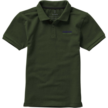 Logotrade promotional merchandise image of: Calgary short sleeve kids polo