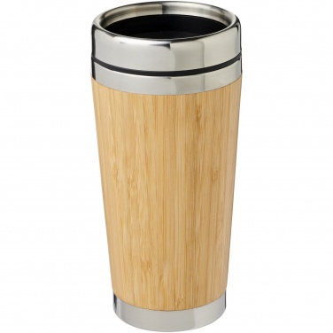 Logotrade ärikingituse foto: Termokruus 450 ml bambusest välispinnaga