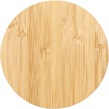 Logo trade ärikingituse pilt: Essence 5W bambusest juhtmevaba laadimisalus