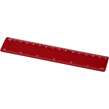 Logo trade reklaamtoote pilt: Renzo 15 cm plastikust joonlaud