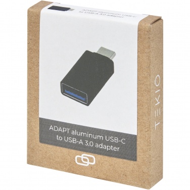 Logo trade ärikingituse pilt: ADAPT alumiiniumist USB-C adapteriga USB-A 3.0