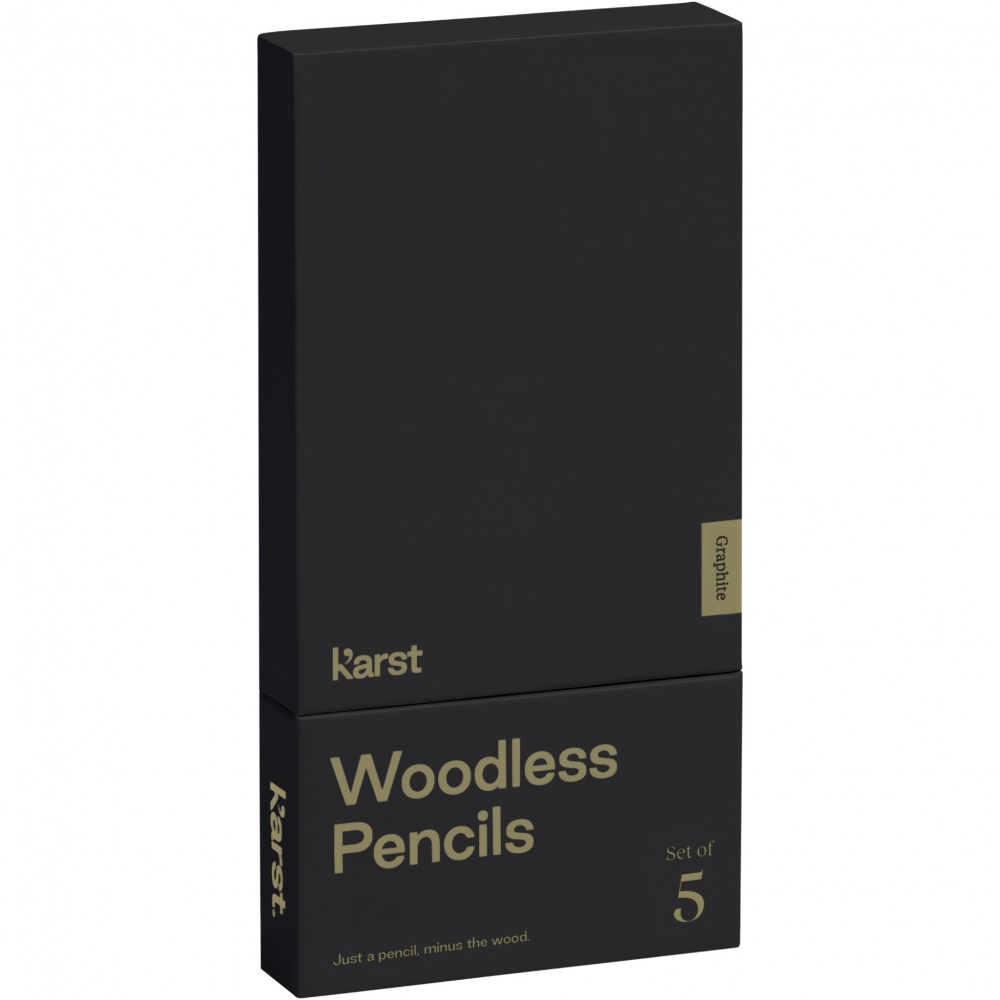 Logotrade firmakingid pilt: Karst® 5-pakendis 2B puiduta grafiitpliiatsid