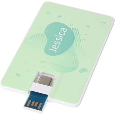 Logotrade firmakingitused pilt: Duo õhuke 32 GB USB-draiv koos Type-C ja USB-A 3.0-ga