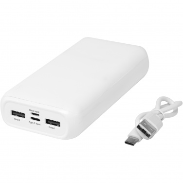 Logotrade reklaamkingi foto: Electro 20 000 mAh taaskasutatud plastist akupank 