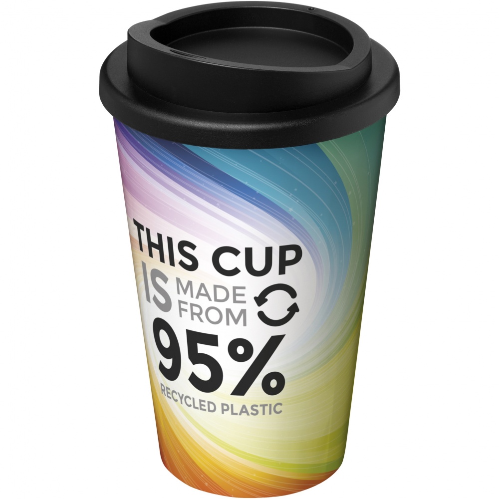 Logotrade ärikingid pilt: Brite-Americano® taaskasutatud materjalist 350 ml joogitops