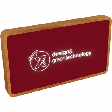 Logo trade reklaamtoote pilt: SCX.design P36 5000 mAh valgustusega juhtmevaba toitepank