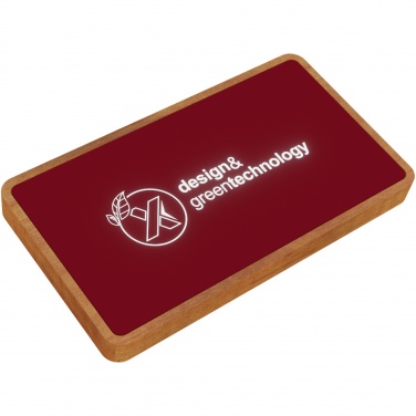 Logotrade reklaamkingituse foto: SCX.design P36 5000 mAh valgustusega juhtmevaba toitepank