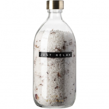 Logotrade firmakingi foto: Wellmark Just Relax 500 ml vannisool – roosilõhn