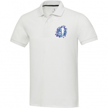 Logo trade reklaamtoote pilt: Emerald lühikeste varrukatega unisex Aware™ taaskasutatud polo