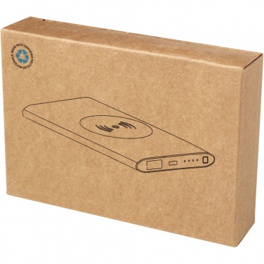 Logotrade reklaamkingid pilt: Juice 4000 mAh Type-C taaskasutatud alumiiniumist juhtmevaba toitepank 