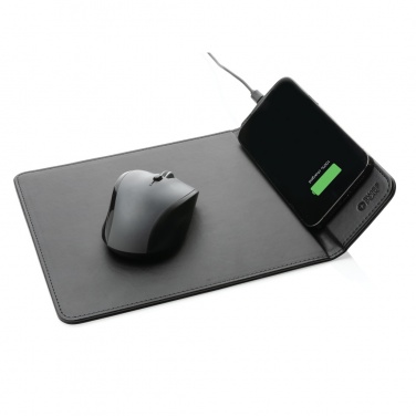 Logotrade reklaamkingituse foto: Swiss Peak RCS taaskasutatud PU 10W juhtmevaba laadimisega hiirematt