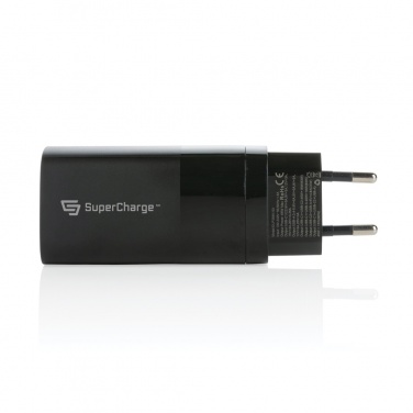 Logo trade reklaamkingi pilt: Philipsi 65 W ülikiire PD 3-pordiline USB seinalaadija