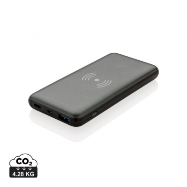 Logotrade reklaamkingituse foto: 10 000 mAh kiirlaadimine 10 W juhtmeta akupank