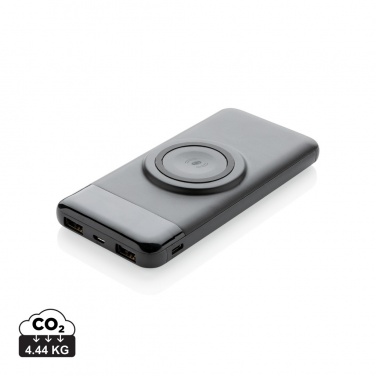 Logotrade ärikingi foto: 10 000 mah juhtmevaba akupank koos kellalaadijaga