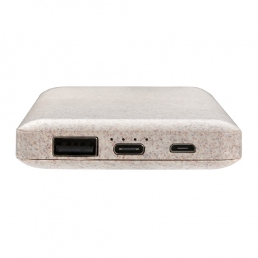 Logotrade reklaamtoote foto: 10 000 mah nisuõlgedest akupank