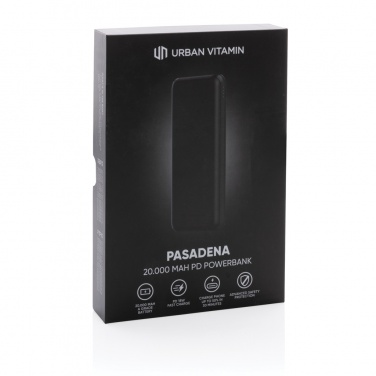 Logotrade meened pilt: Urban Vitamin Pasadena 20 000 mAh 18W PD toitepank