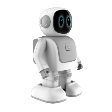 Logo trade reklaamkingituse pilt: Robert, tantsiv robot kõneleja