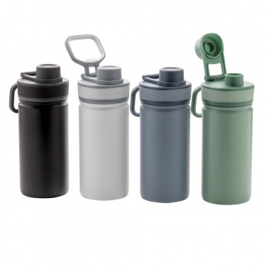 Logotrade ärikingituse foto: Roostevabast terasest vaakumpudel spordikaanega 550ml