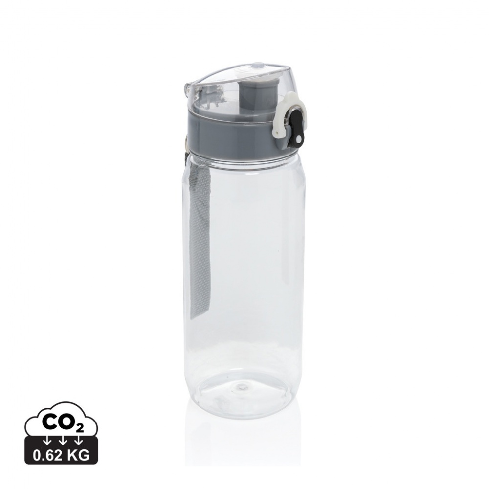 Logo trade ärikingituse pilt: Yide RCS Recycled PET lekkekindel lukustatav veepudel 600ml