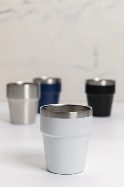 Logotrade reklaamtoote foto: Clark RCS kahe seinaga kohvitass 300ml