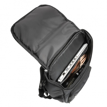 Logotrade meened pilt: Swiss Peak AWARE™ RPET Voyager 15,6-tolline sülearvuti seljakott