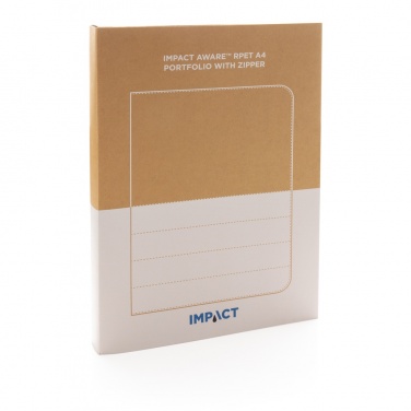Logotrade meened pilt: Impact AWARE™ RPET A4 tõmblukuga portfell