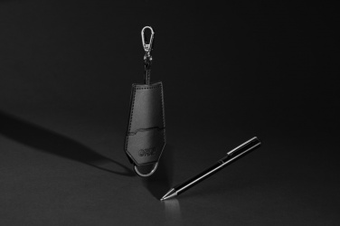 Logo trade firmakingi pilt: SP Tula RCS sertifitseeritud taaskasutatud PU võtmehoidja ja pliiatsikomplekt