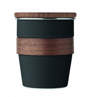 Logotrade reklaamkingid pilt: Pähklise viimistlusega termostops, 350 ml