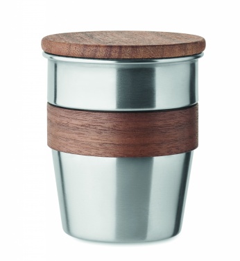 Logo trade ärikingi pilt: Pähklise viimistlusega termostops, 350 ml