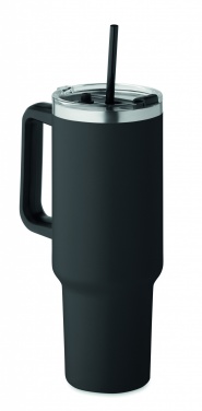 Logotrade reklaamtooted pilt: Suur roostevabast terasest termoskruus, 1200 ml