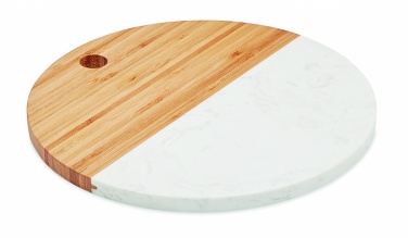 Logo trade reklaamkingi pilt: Marmorist/bambusest serveerimisalus