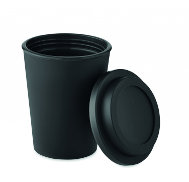Logotrade firmakingitused pilt: Kaheseinaline trummel PP 300 ml