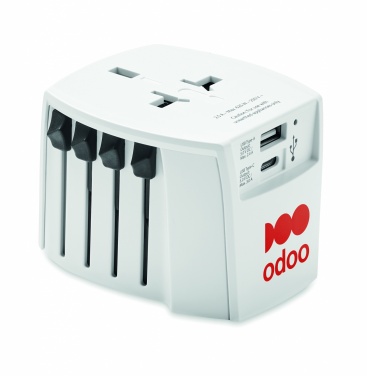 Logotrade firmakingituse foto: Skross MUV USB A/C adapter