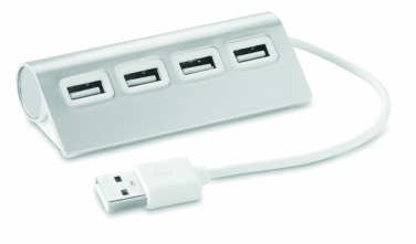 Logotrade reklaamtoote foto: 4-pordiline USB-jaotur