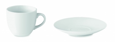 Logo trade reklaamtoote pilt: Espressotass ja alustass 80 ml