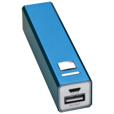 Logotrade reklaamtoote foto: Metallist akupank PORT HOPE 2200mAh