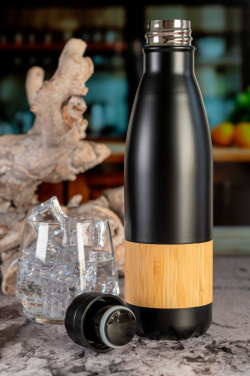 Logotrade firmakingi foto: Roostevabast terasest pudel KOBE 750 ml