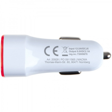 Logotrade ärikingitused pilt: USB laadimisadapter KFZ FRUIT
