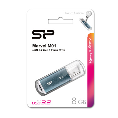 Logo trade reklaamtooted foto: Pendrive Silicon Power Marvel M01 3.0